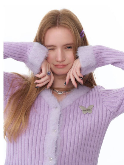 V-Neck 니트 스웨터 가디건 [S0000011493]