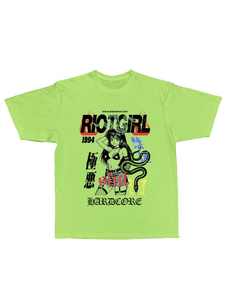 Street tide loose versatile multicolor T-shirt【s0000013601】