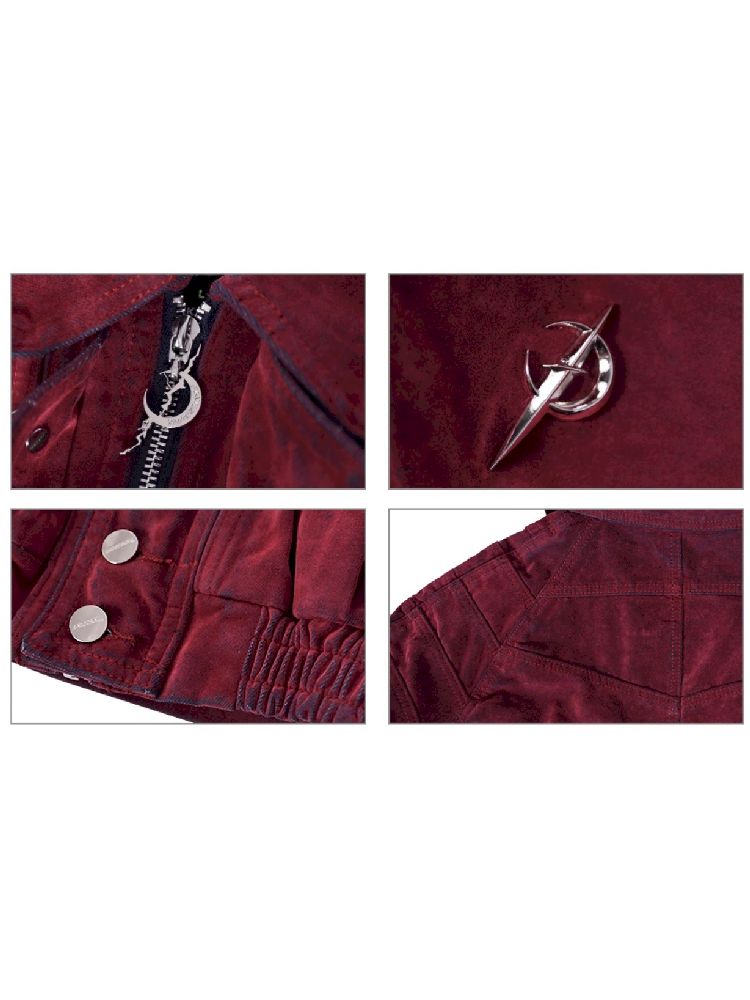 Y3K 벨벳 데님 재킷 [S0000011023]