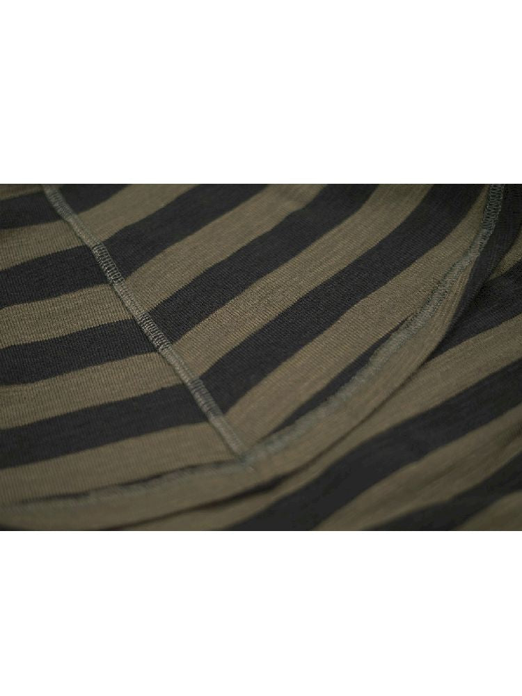 Stripe Knit Long Sleeve T-Shirt [S0000010395]