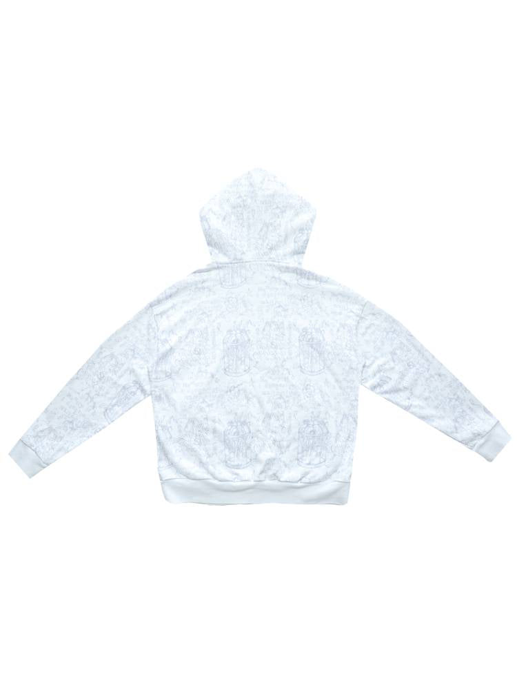 Star-Print Hoodie【s0000014438】