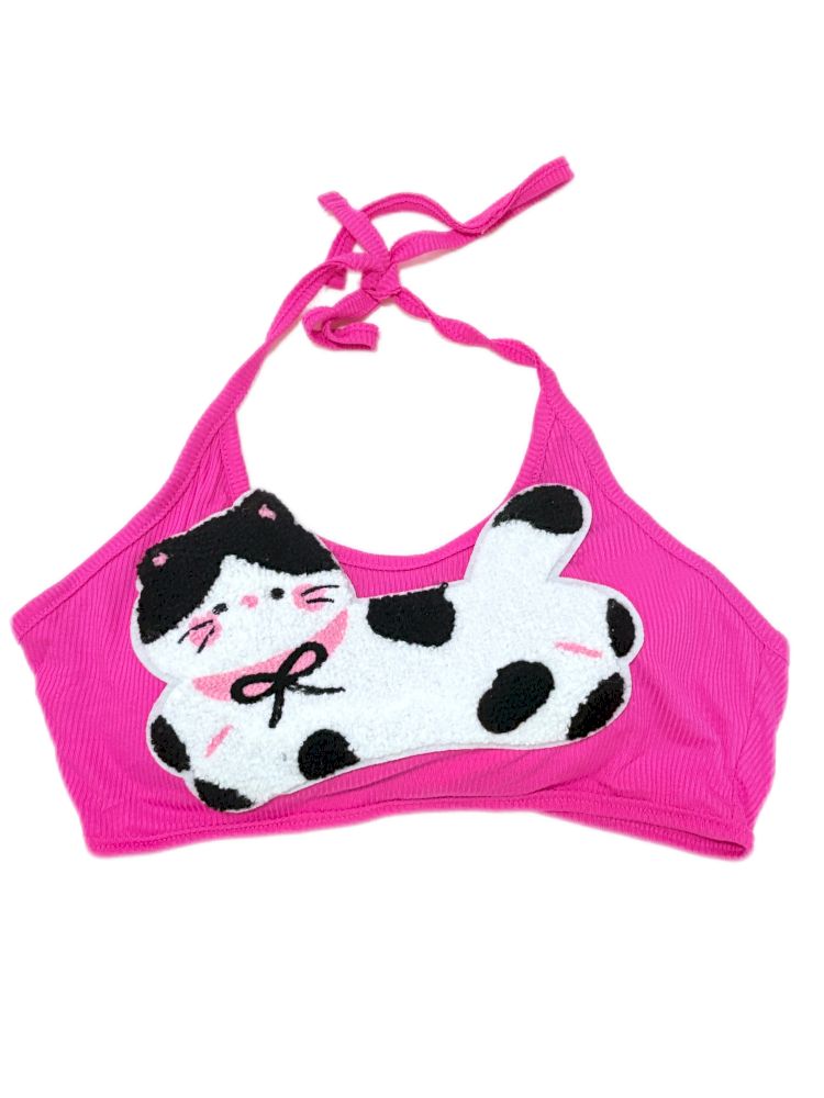 Original dopamine fun straps hanging neck camisole【s0000013277】