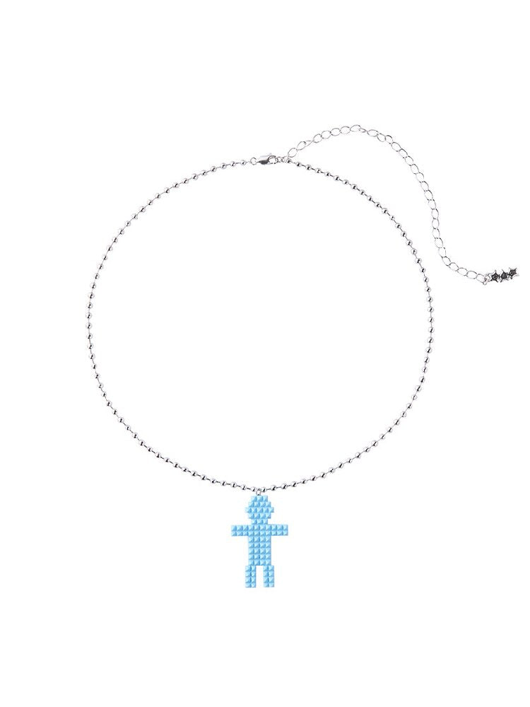 Rivet Humanoid Design Necklace【s0000016931】