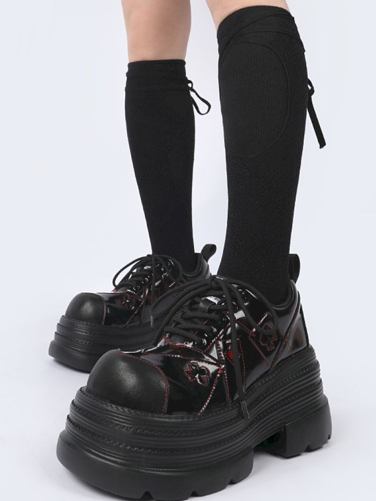 Punk thick bottom muffin shoes【s0000013712】