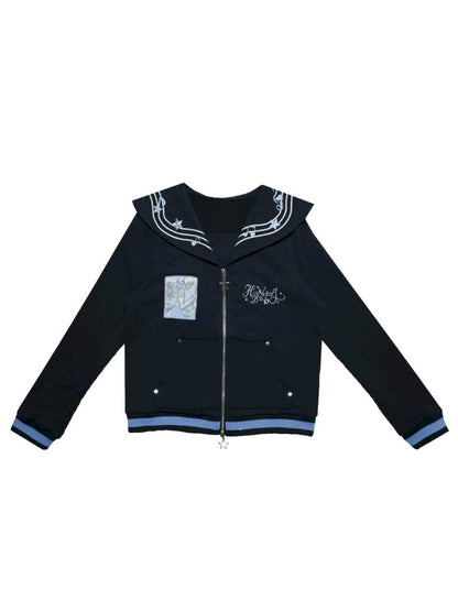 Sailor Uniform Hoodie Jacket【s0000014445】