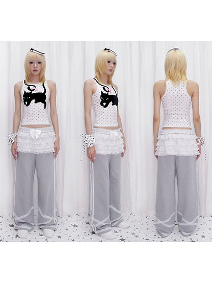 Fake Two Piece Sweatpants【s0000013880】