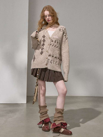 Fair Island Knitted Cardigan【s0000015225】