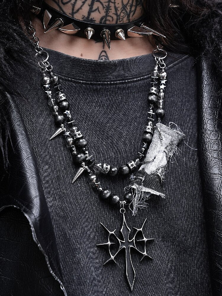 Castle Eternal Night Goth Necklace【s0000018977】