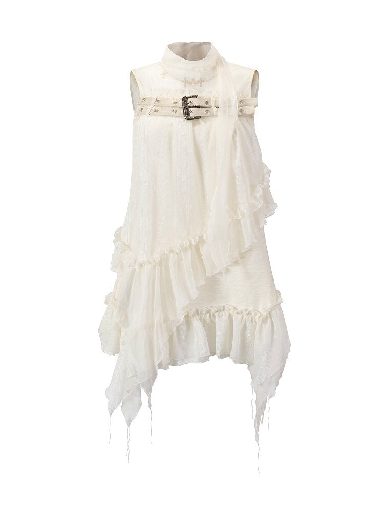 Lace Armor Embroidered Sundress【s0000017043】
