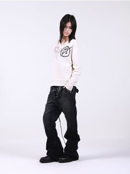 Cotton Linen Bone Apricot Long Sleeve【s0000018192】