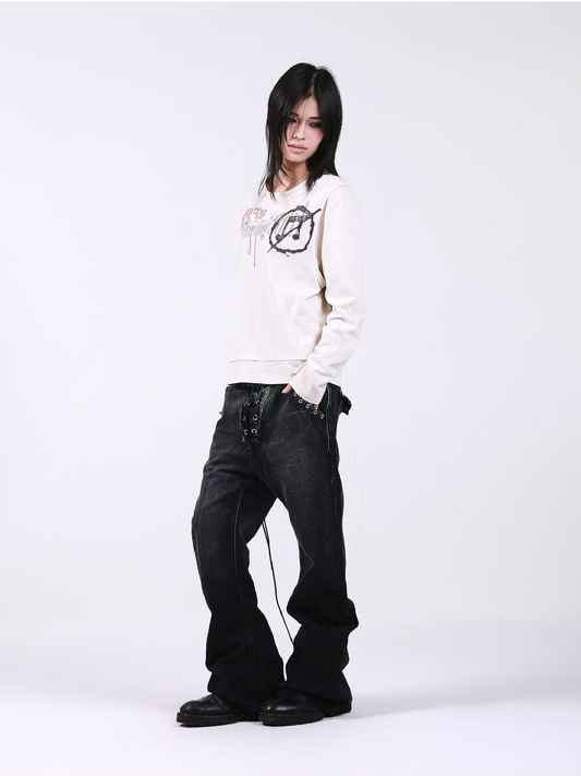 Cotton Linen Bone Apricot Long Sleeve【s0000018192】