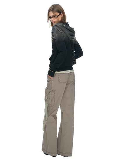 Large Pocket Topstitch Cargo Pant【s0000015860】