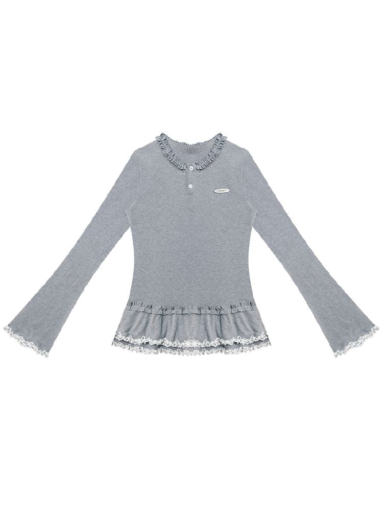 Slim Thin Knitted Bottom Shirt【s0000011490】