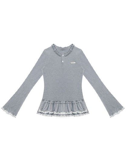 Slim Thin Knitted Bottom Shirt【s0000011490】