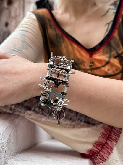 Handmade Hardcore Punk Bracelet【s0000018889】