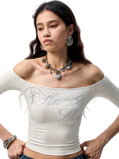 Stone metal heart short necklace【s0000012410】