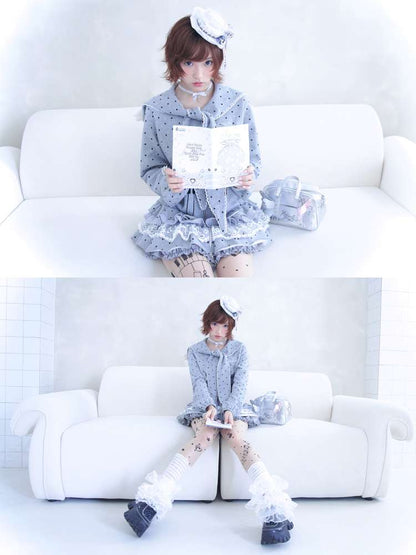 Antique Ghost Girl Gray Sailor Dress【s0000014696】
