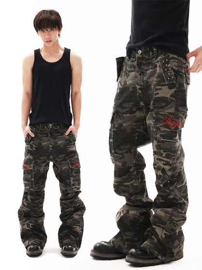 Wasteland Camouflage Utility Jeans【s0000018345】