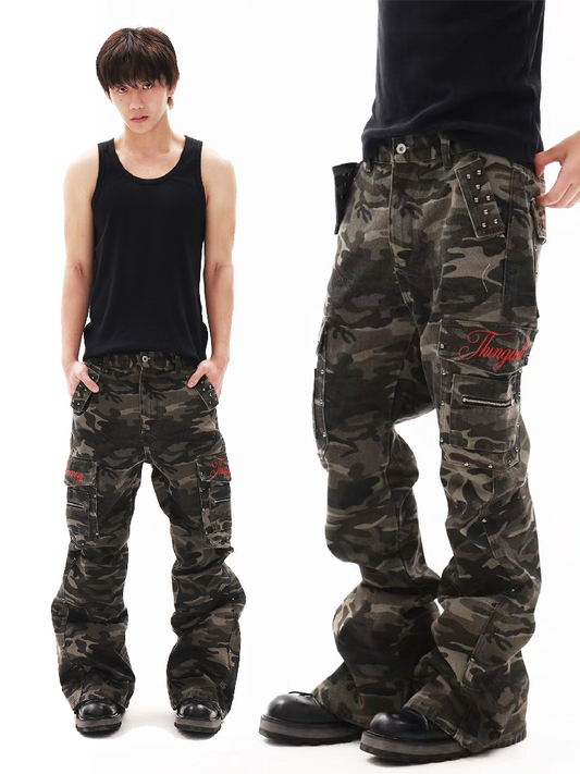 Wasteland Camouflage Utility Jeans【s0000018345】