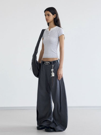 Overlay Slim short T-shirt【s0000012478】