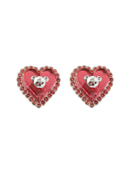 Bear Resin Adjustable Ear Rings [S0000011202]