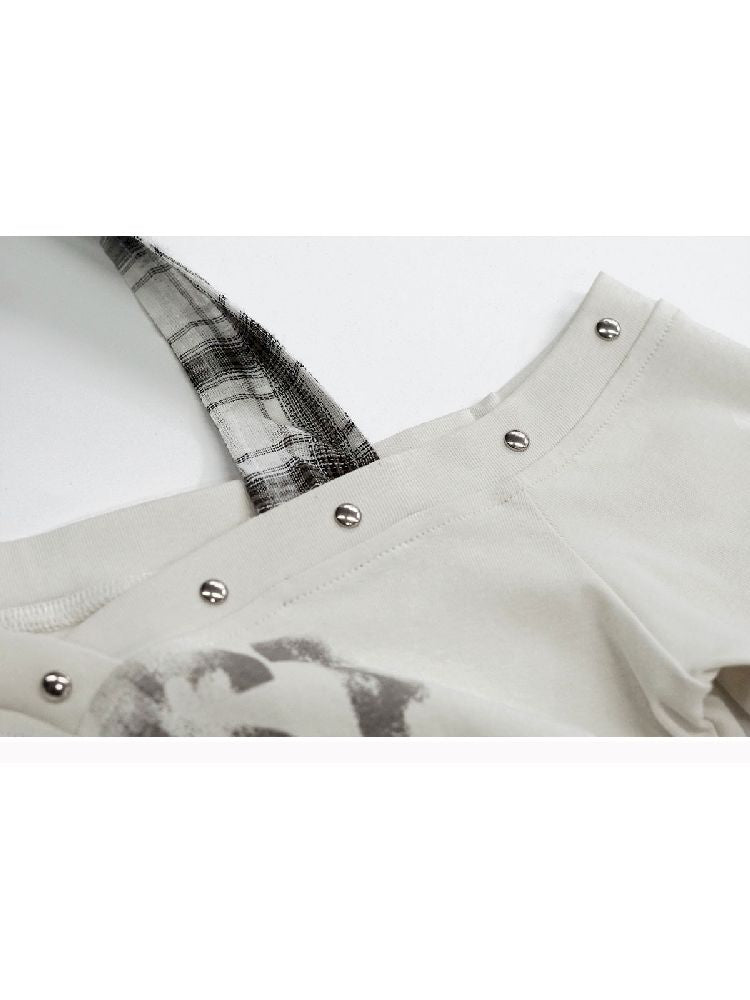 Hanging Neck Long Sleeve Tops【s0000011849】