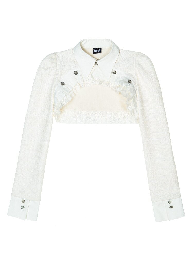 Ultra Short Long Sleeve Outerwear【s0000018379】