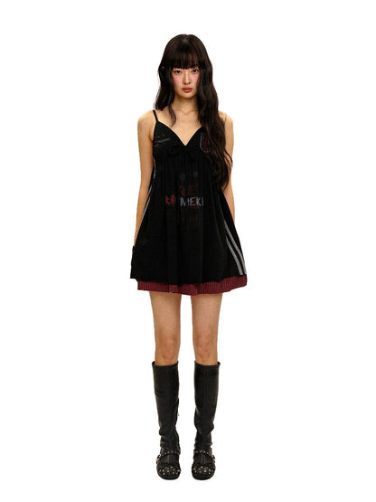 Layered Double College Style Dress【s0000016433】