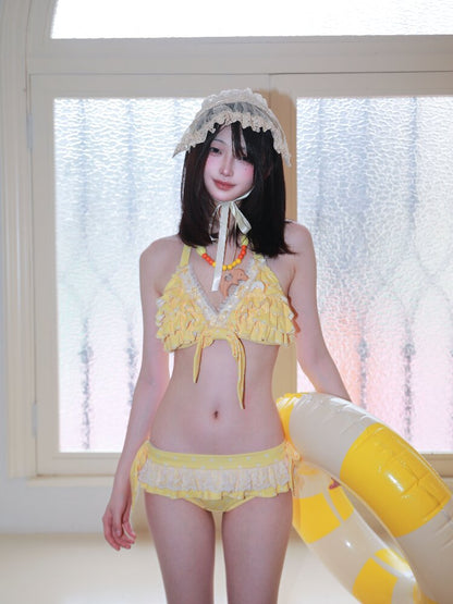Heart-Shaped Polka Dot Bikini【s0000017521】