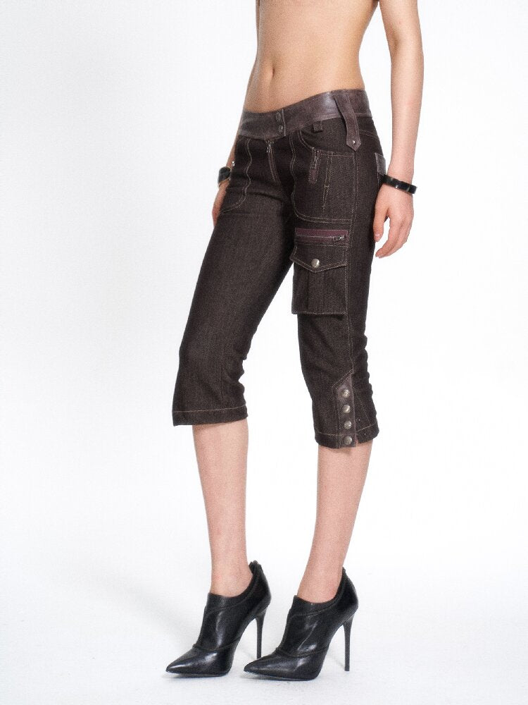 Multi Pocket Denim Seven Point Pants【s0000017666】