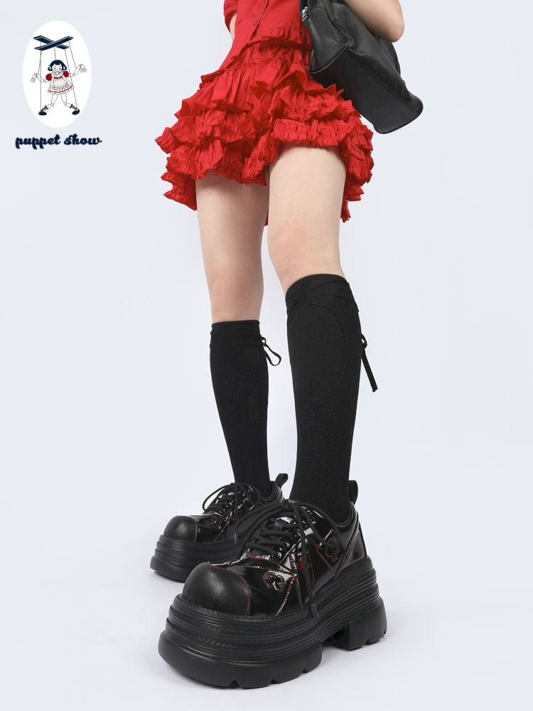 Punk thick bottom muffin shoes【s0000013712】