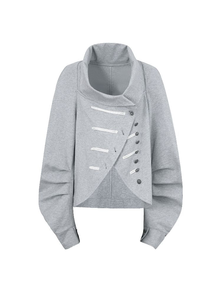 Lapel Sailor Pirate Style Sweatshirt Jacket【s0000011839】