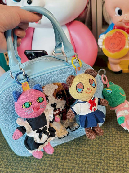 Knitted Animal Pendant Necklace【s0000015374】