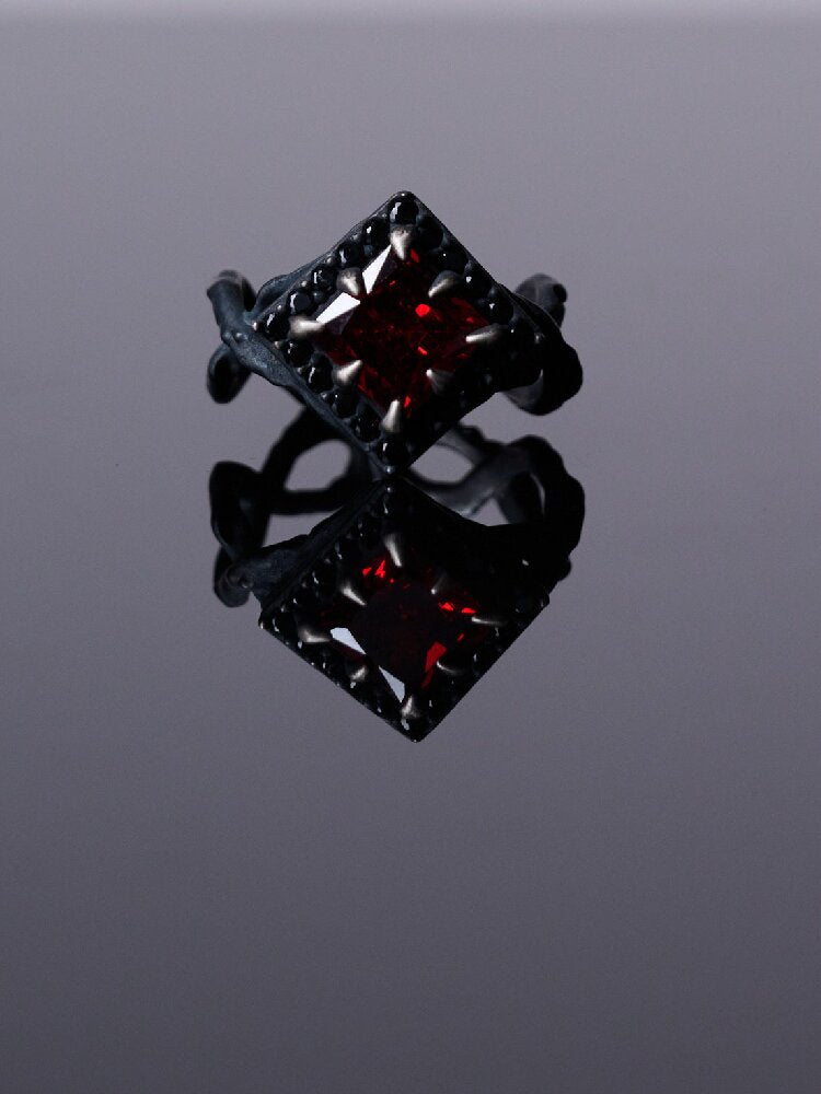 Niche Dark Punk s925 Silver Ring【s0000018830】