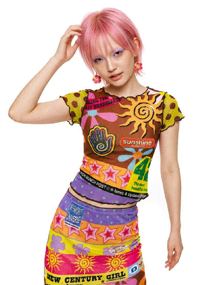 Dopamine American Vintage Mesh Mermaid Dress【s0000017632】