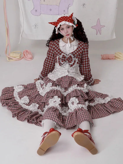 Girly Bow Long-Sleeve Jacket【s0000014104】