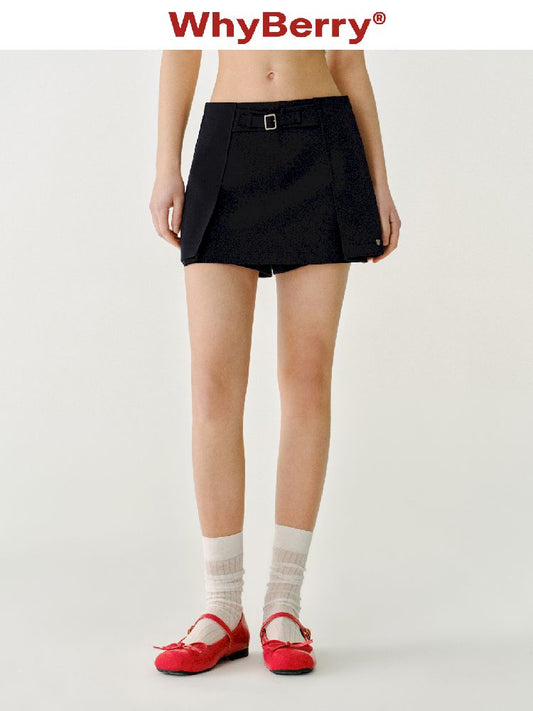 Peplum Double Layer Bottom Short【s0000011971】