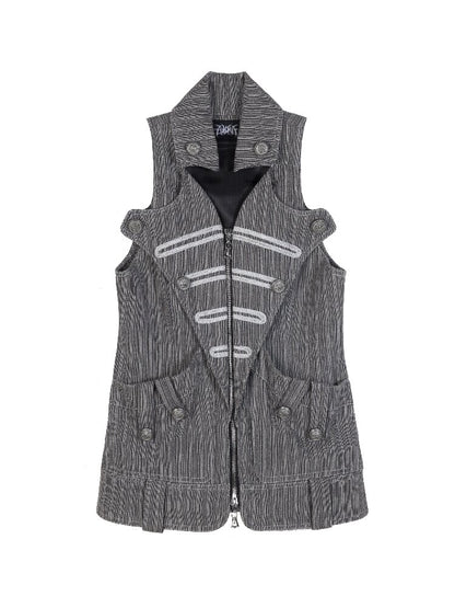 Sleeveless Halterneck Vest Shirt Top【s0000016885】