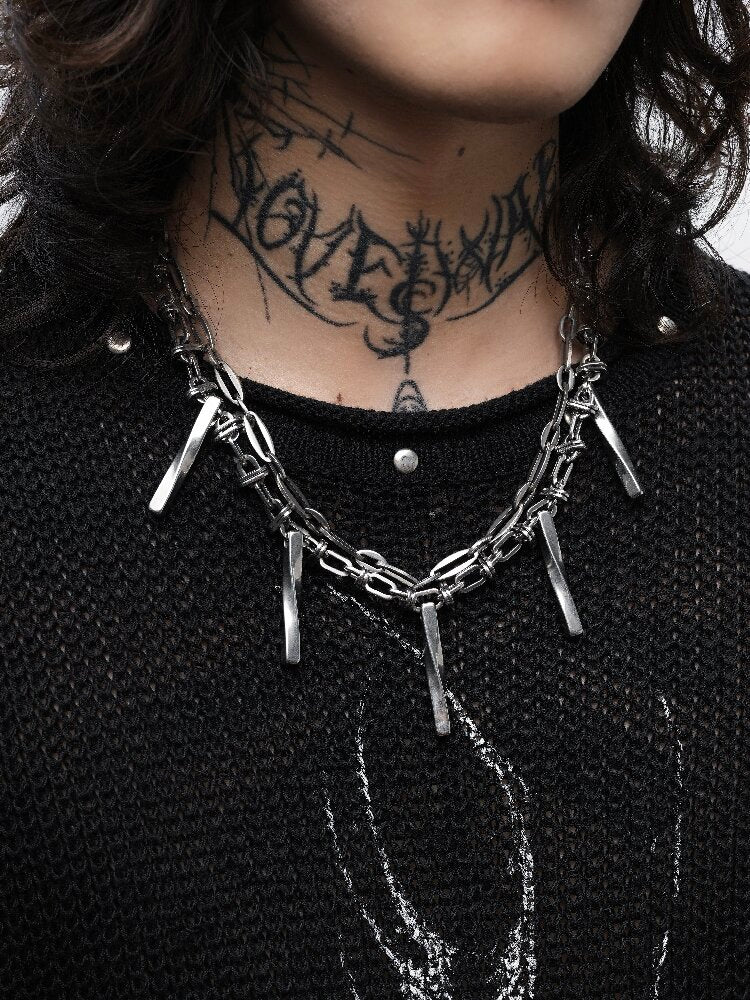 Split Pillar Heavy Punk Chain【s0000019000】