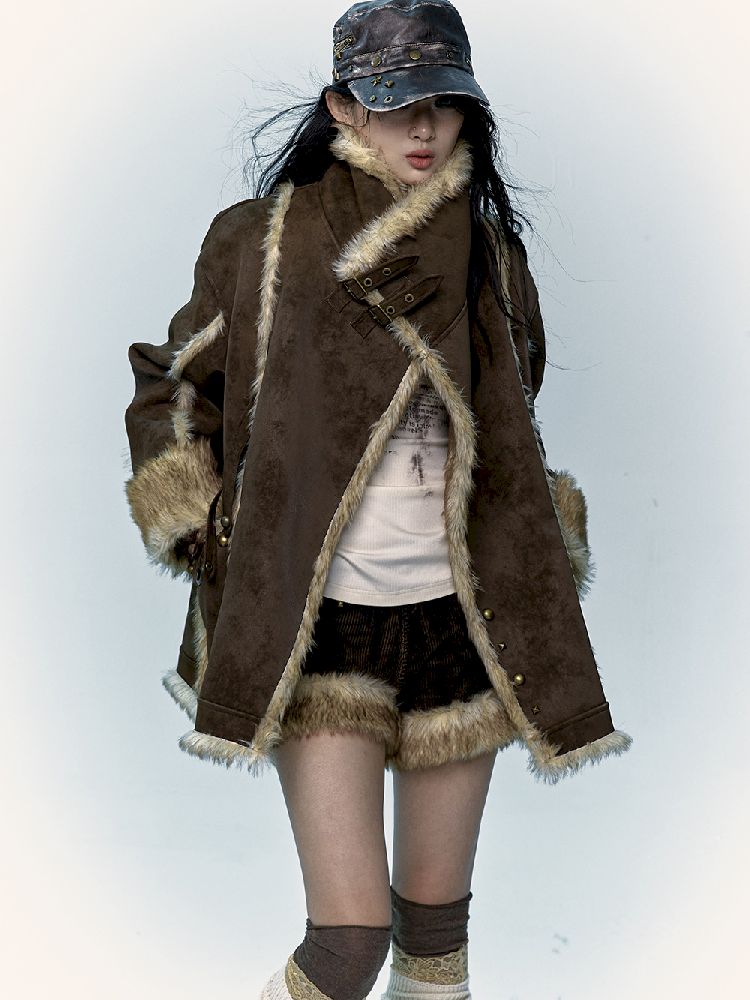 코듀로이 A- 라인 반바지 [S0000011430]