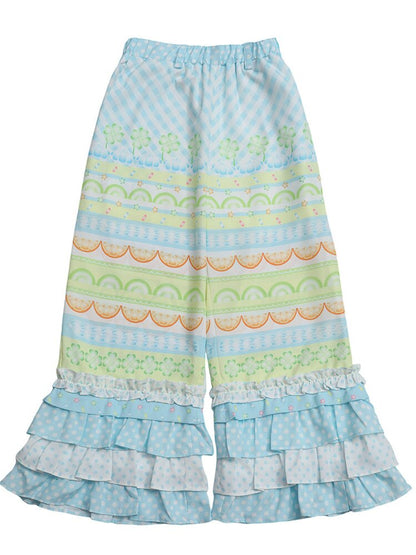 Fruit Plaid Casual Versatile Pants【s0000017766】