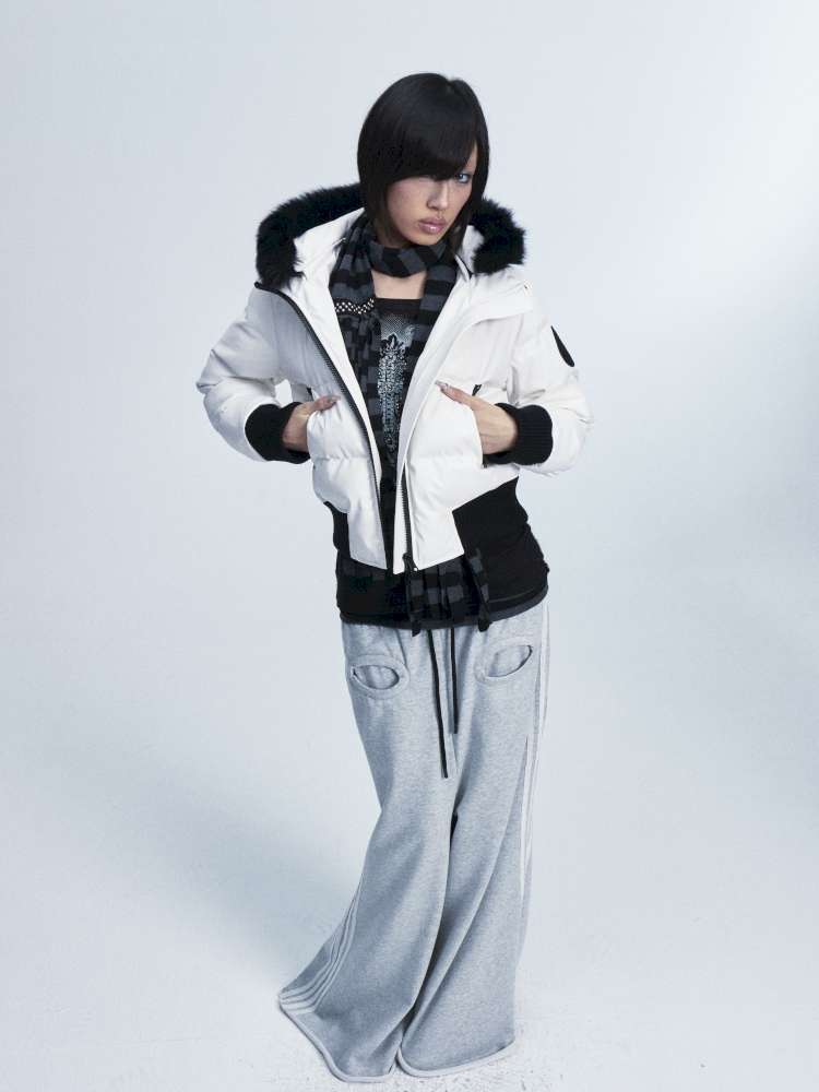 Detachable Fur Collar Padded Jacket【s0000014665】