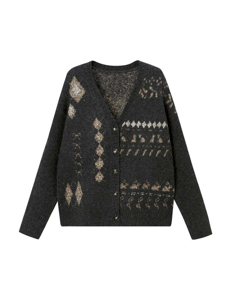 Fair Island Knitted Cardigan【s0000015225】