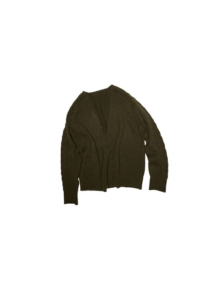 Deep V-Neck Loose Sweater【s0000011585】