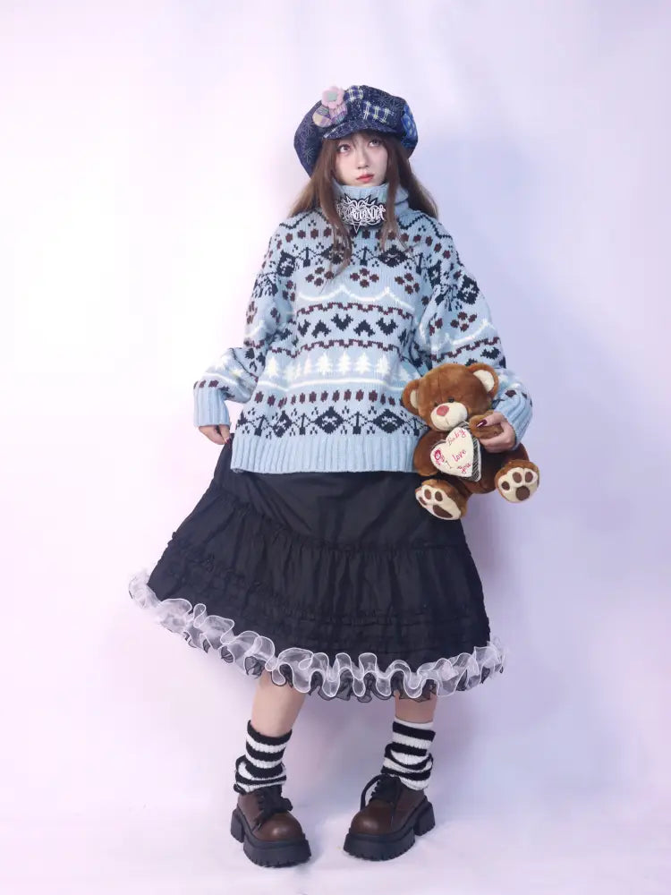 Face-Slimming Newsboy Cap【s0000014343】