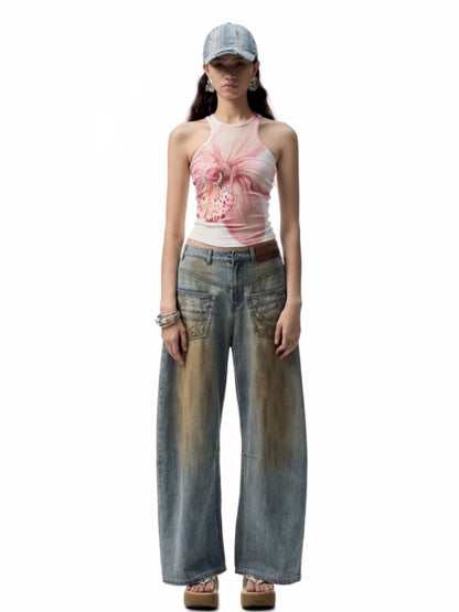 Classic Washed Cowboy Baseball Cap【s0000012395】