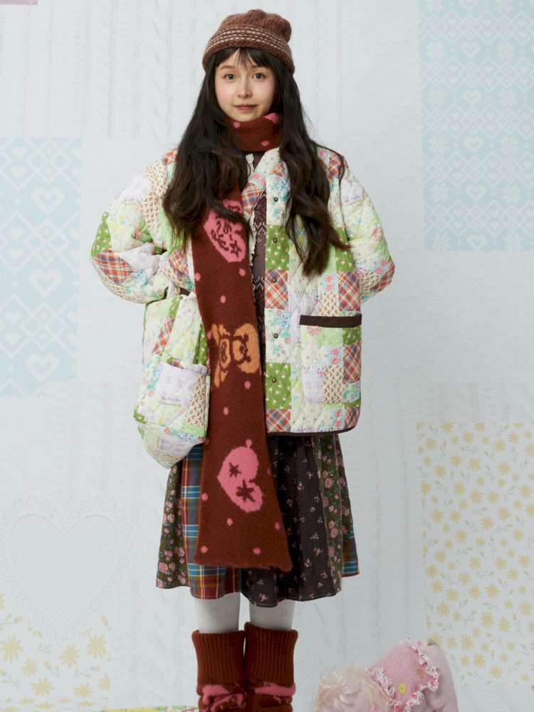 Cartoon Bear Warm Neck Scarf【s0000015040】