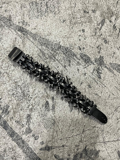 Heavy Work Handmade Cowhide Bracelet【s0000018879】