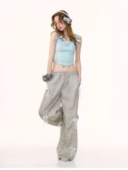 Lace Bow Tank Camisole【s0000012246】