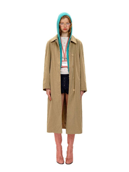 Classic Lapel Raglan Trench Coat【s0000016123】